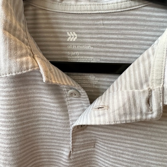 All in Motion striped golf polo shirt - Picture 3 of 3